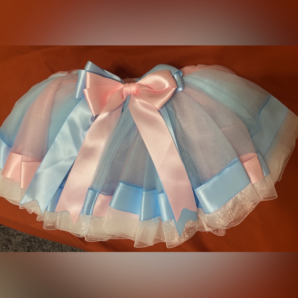 Pink and Blue Toddler Tutu